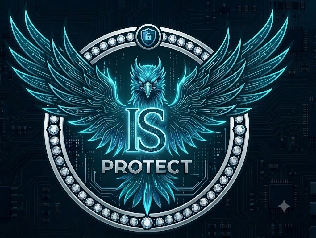 IS PROTECT amblem